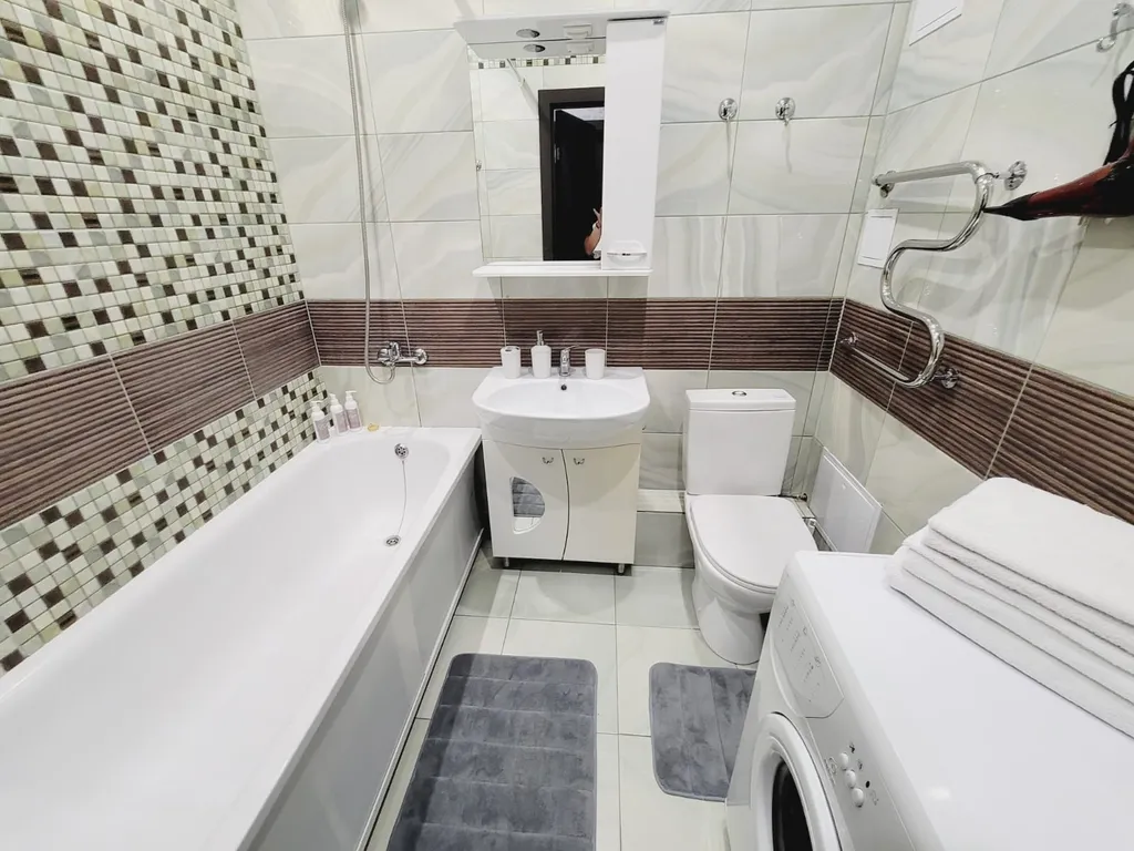 Просторная трёхкомнатная квартира с балконом