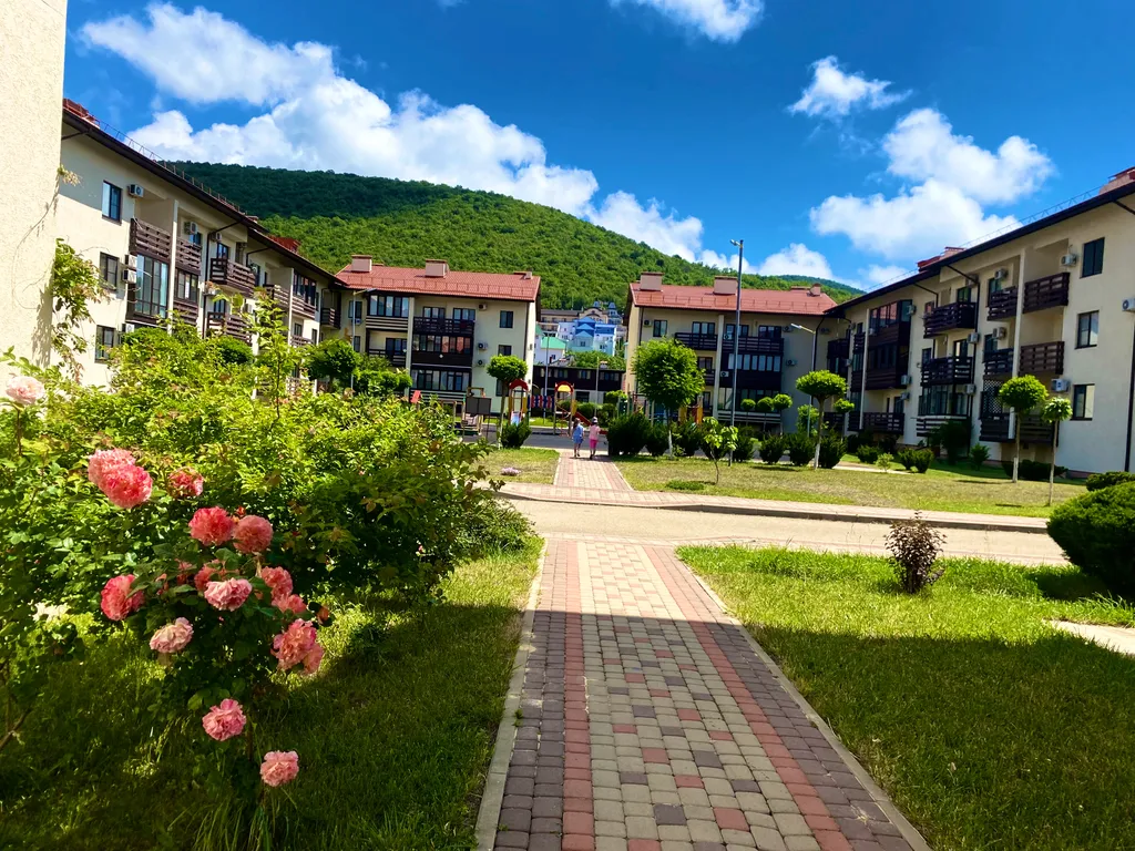 Квартира у моря в Резиденции Утриш с бассейнами