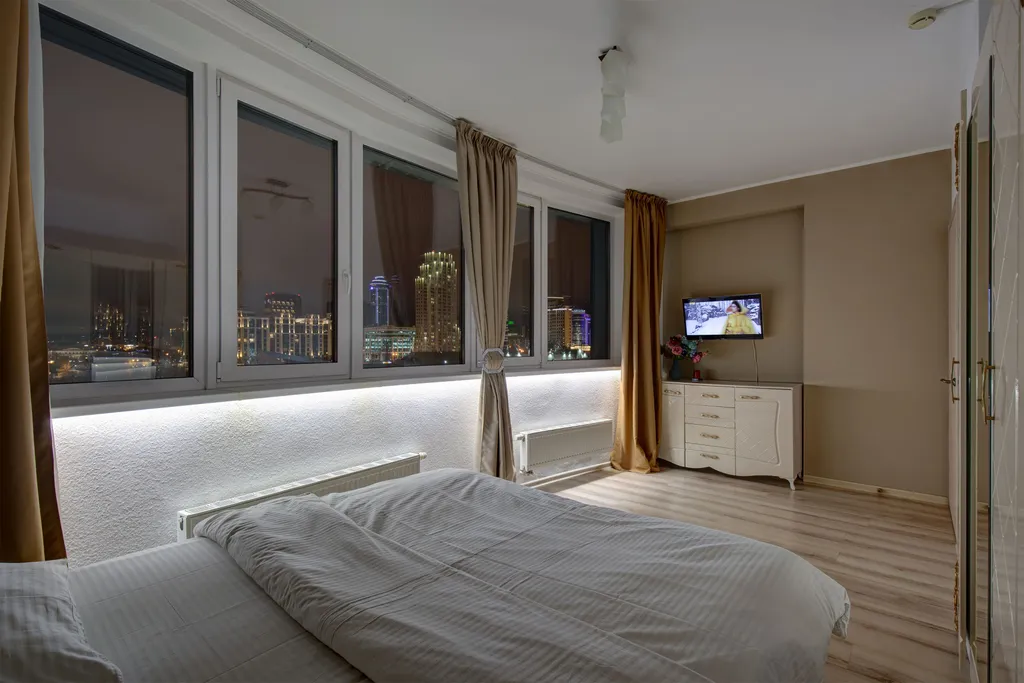 2-е апартаменты для 9 гостей с парковкой и панорамным видом