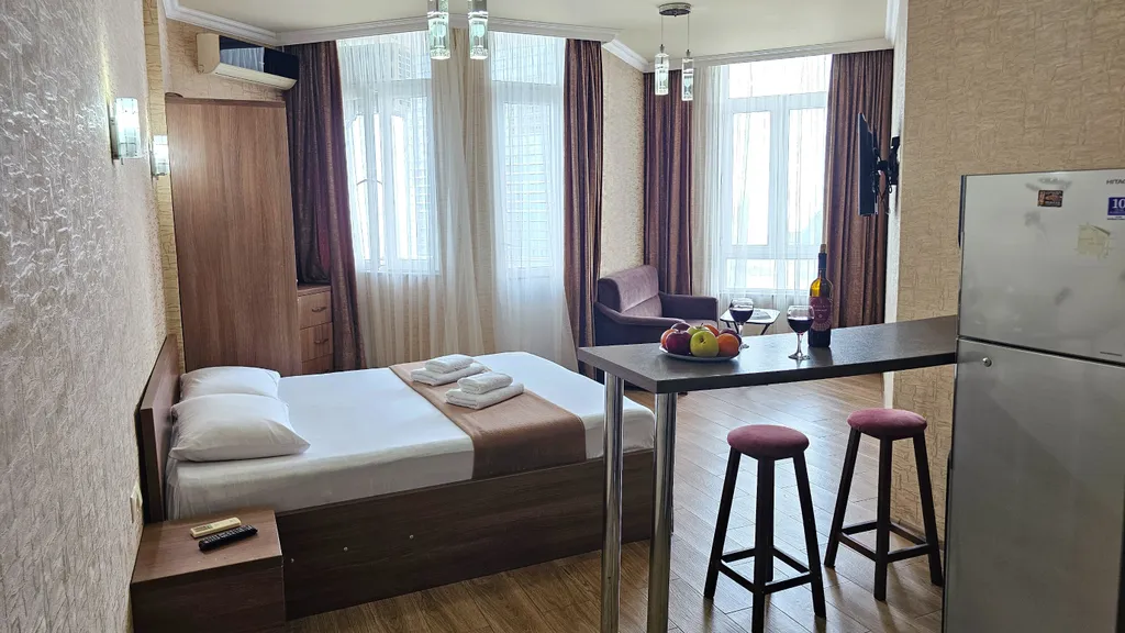 Квартира 709 Студия с видом на море, красочными восходами и закатами — аренда посуточно в Батуми