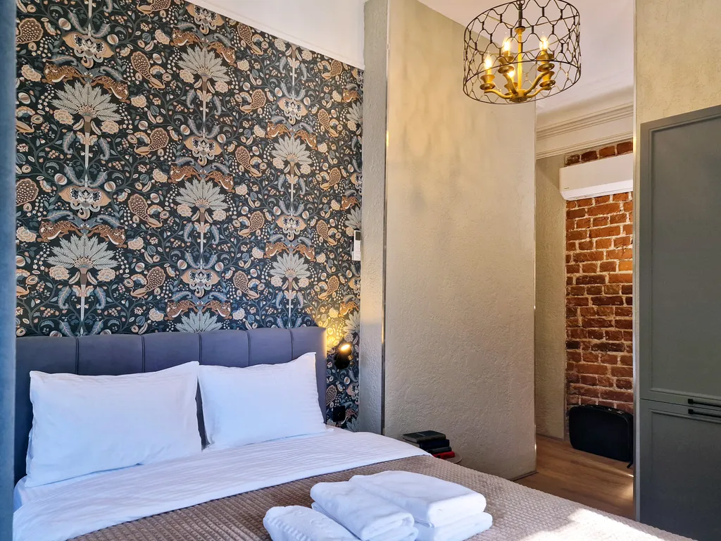 Атмосферная студия в бутик апарт-отеле Дом с гаргульями