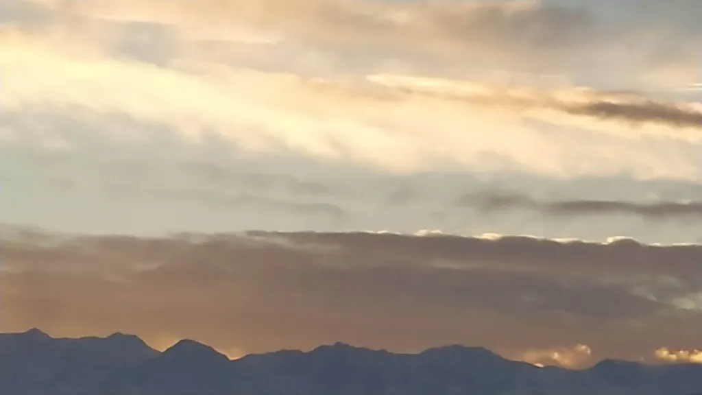 Красивый вид на горы