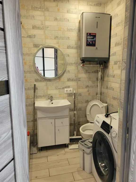 Студия с видом на море и горы