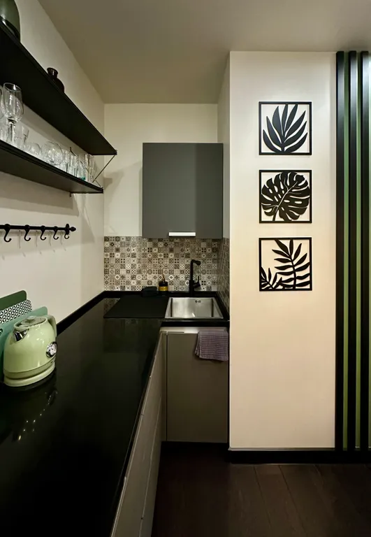 Квартира-студия с видом на парк