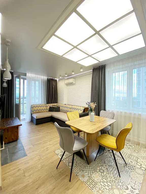 Шикарные 2-комнатные апартаменты с дизайнерским ремонтом в ЖК Олимп