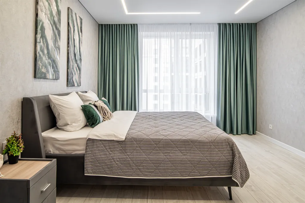 Просторная квартира с красивым видом