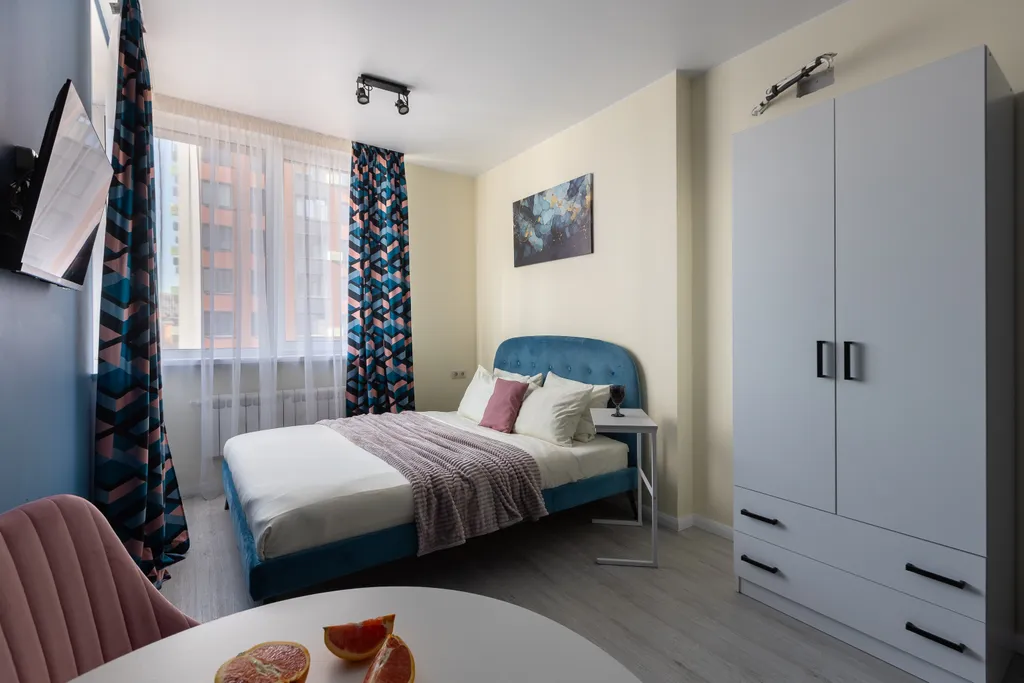 Яркая и стильная студия комфорт-класса