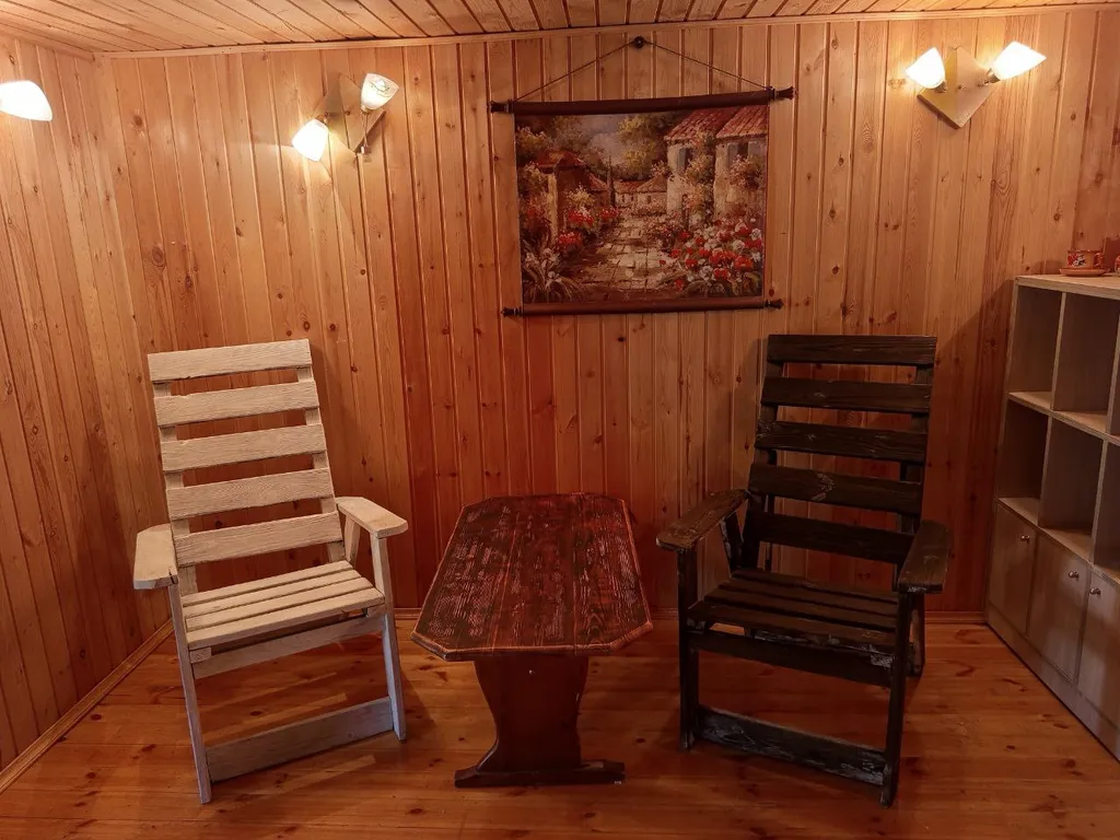 Эко дом у озера + баня удобно размещается 14 человек