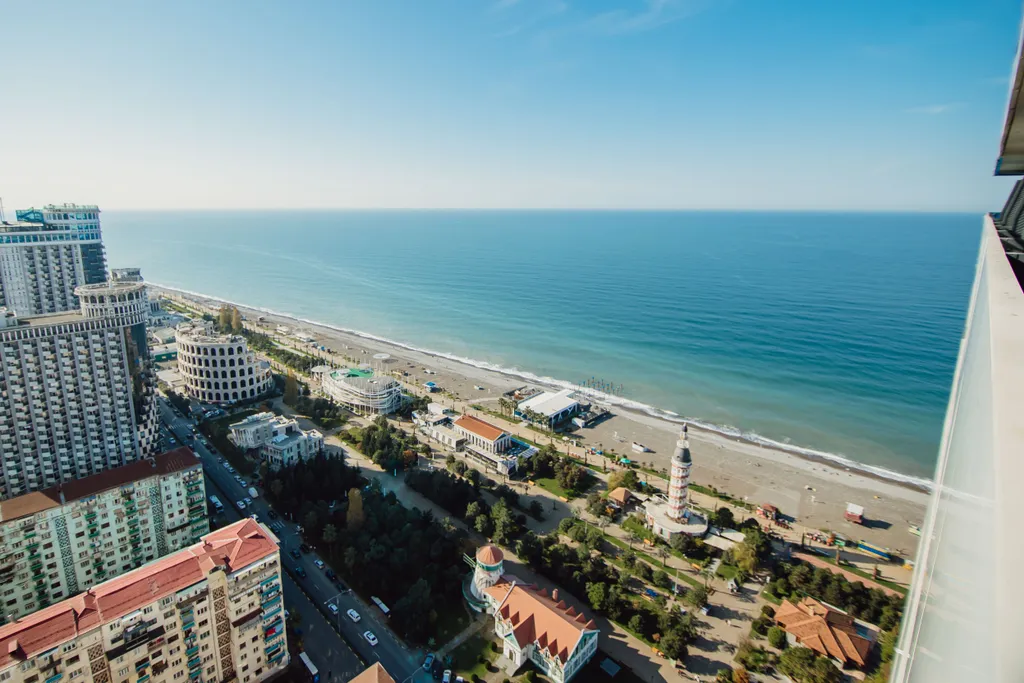 Студия с видом на море