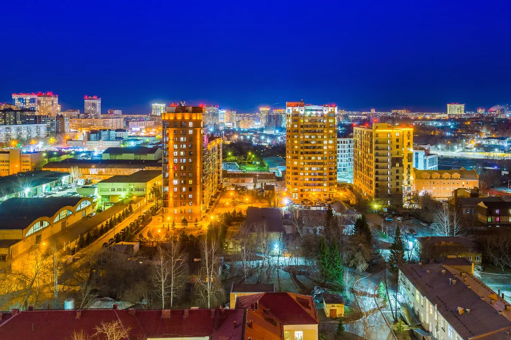 Квартира Квартира в центре города с панорамным видом с высоты — Новосибирск