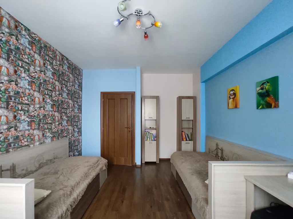 Просторная квартира с тихими соседями