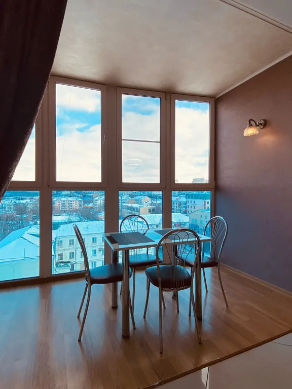 Квартира с панорамным видом в центре