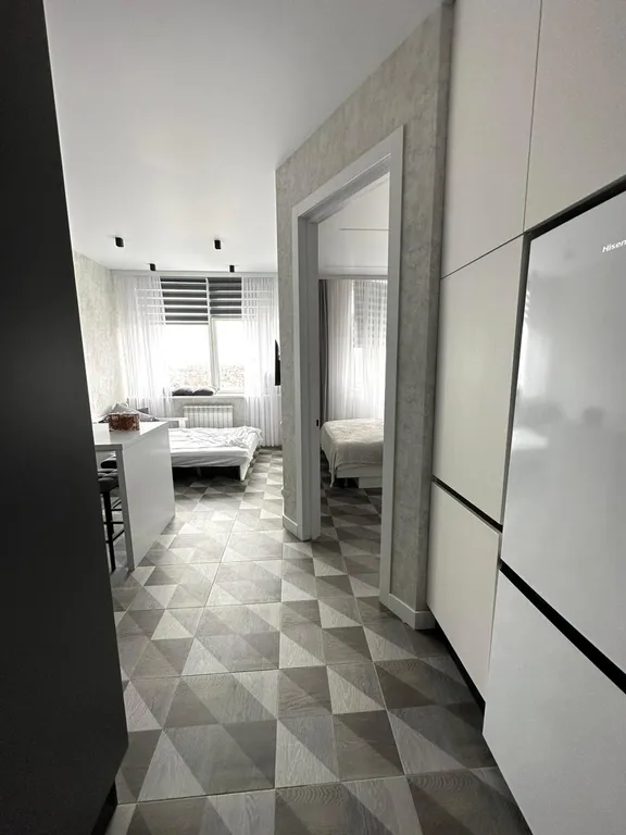 Уютный апартамент с видом на реку и на город!!! 2 кровати