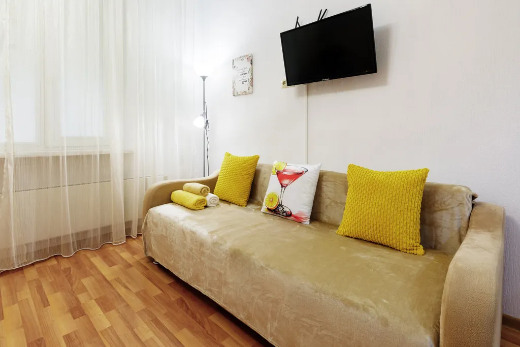 Дизайнерская квартира Апельсиновый поцелуй