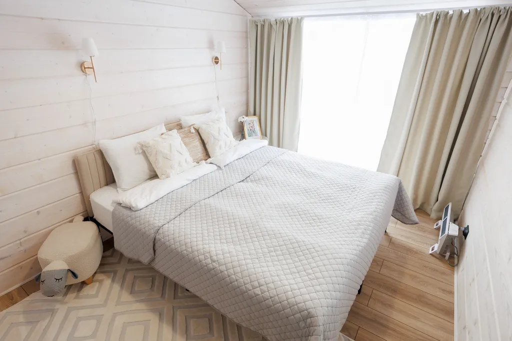 Уютный дом для отдыха на природе с просторной сауной