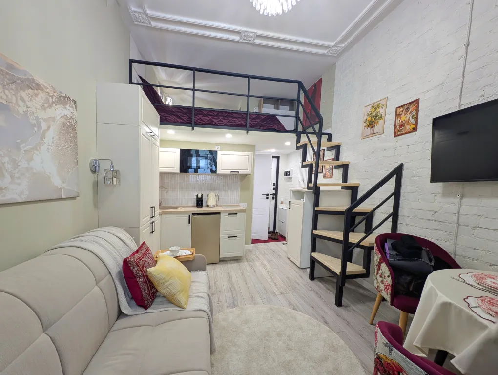 Квартира Квартира Дизайнерская студия в Столешниковом переулке — Москва