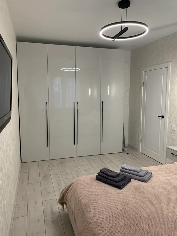 Квартира Квартира Уютная евро двушка в 10 минутах от Верхнего озера Вся мебель и техника — Калининград