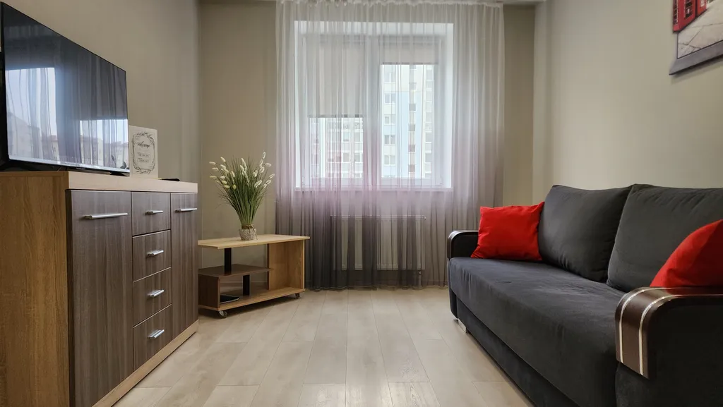 Квартира Квартира Уютнaя кваpтира в новoм дoме для Вашегo отдыxа с aвтономным oтoплением — Калининград