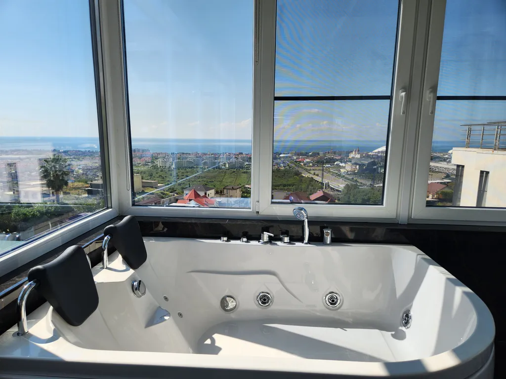 Коттедж в Сириусе с шикарным видом на море и олимпийский парк