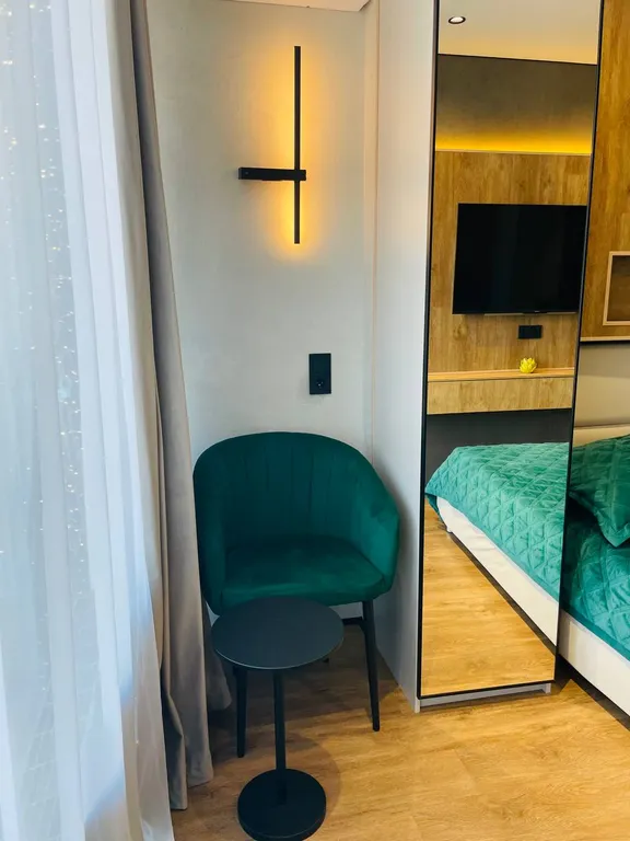 Современная студия в Хосте с потрясающим видом на море