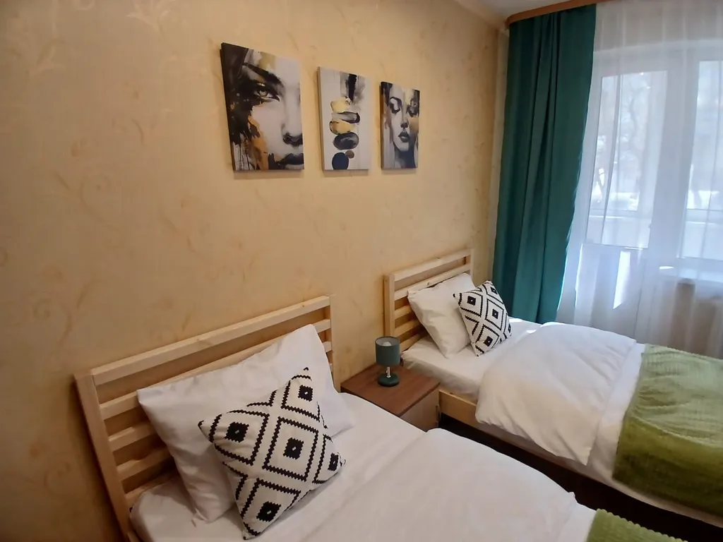 Стильная двухкомнатная квартира в центре города