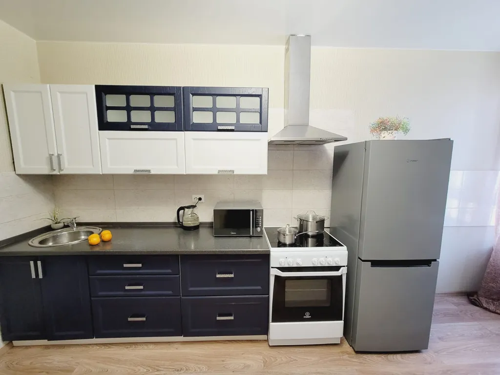 Просторная трёхкомнатная квартира с балконом