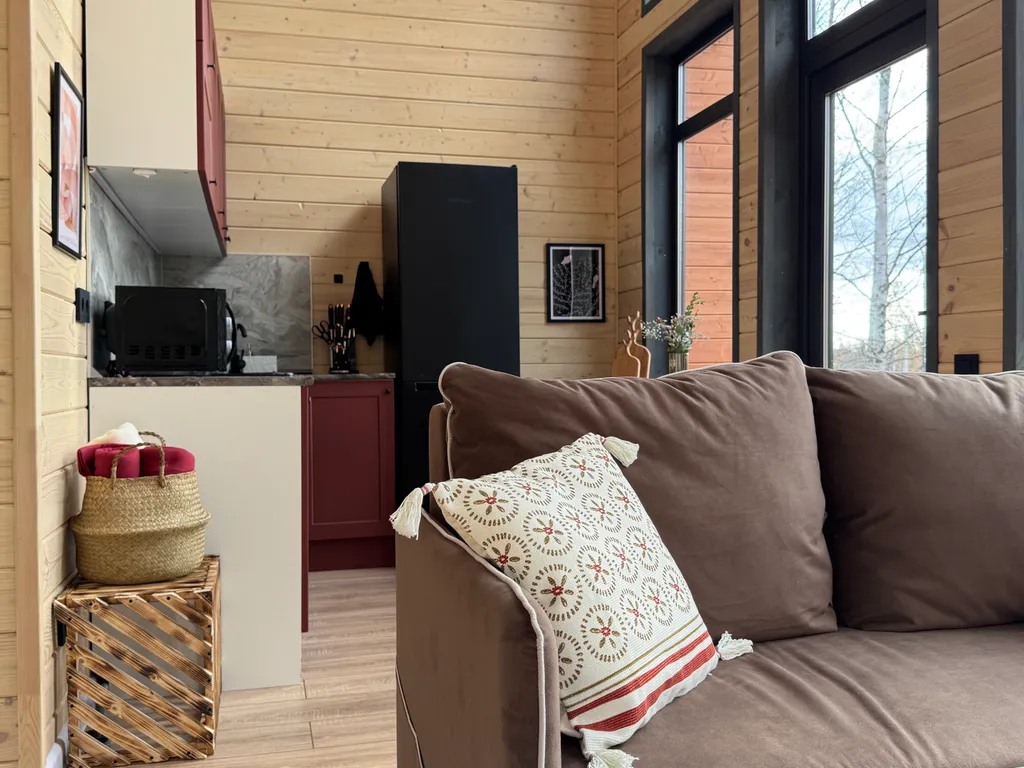 Дом с баней и чаном