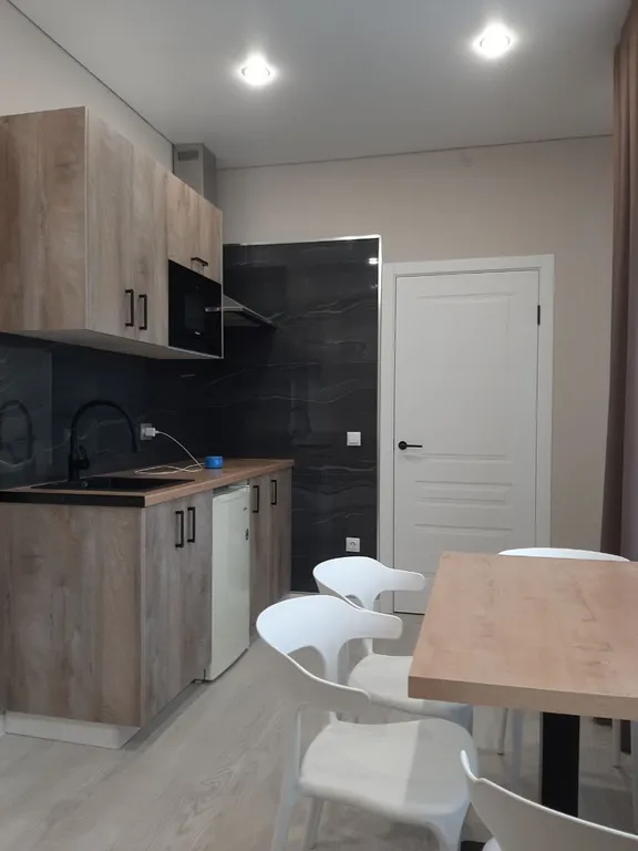 Квартира с участком, барбекю зона, закрытая территория, парковка