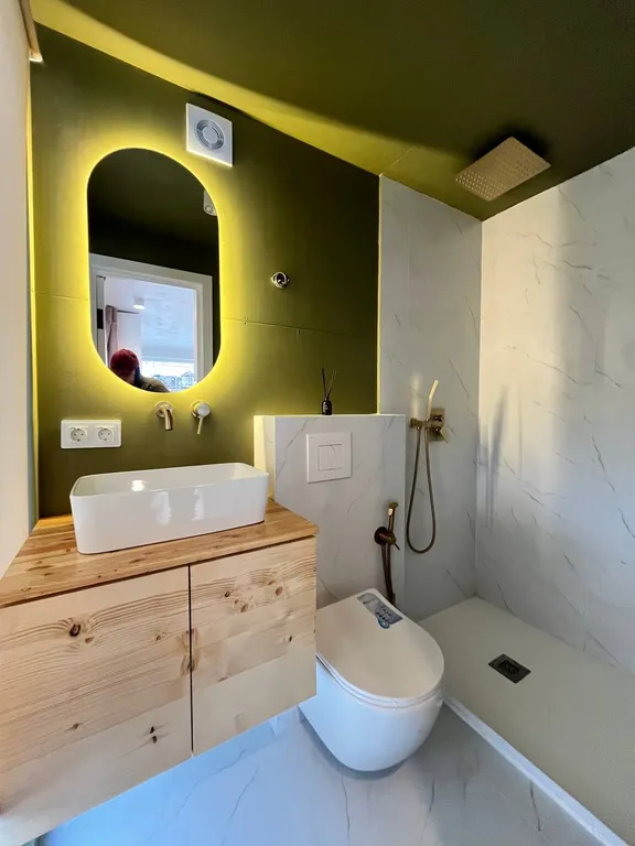 Уютный домик-студия с видом на горы