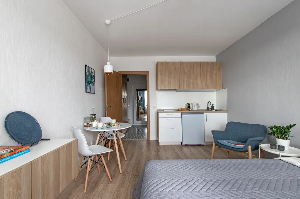 Квартира Квартира Видовая студия в посёлке Песочный — Песочный