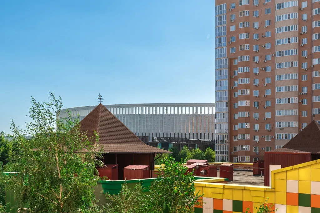 Квартира Квартира Евротрешка с видом на стадион — Краснодар