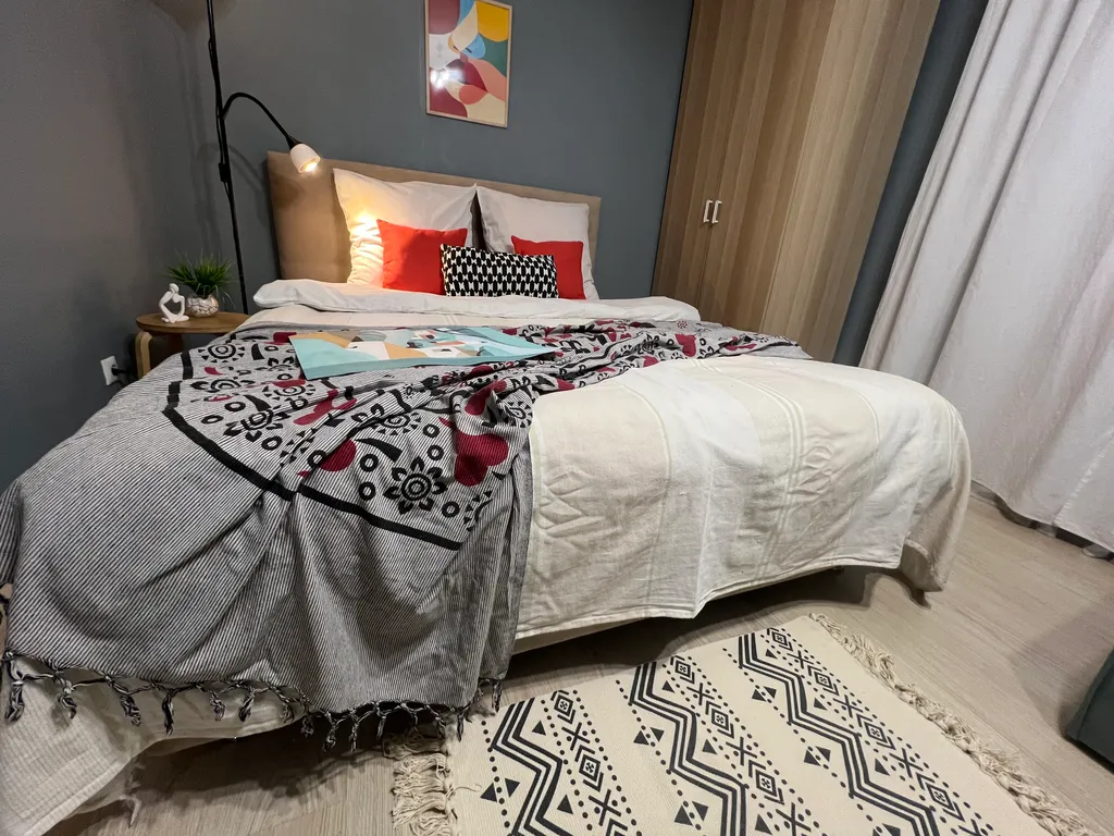 Квартира Апартаменты Art Room в 1 минуте пешком от метро Молодежная — Москва
