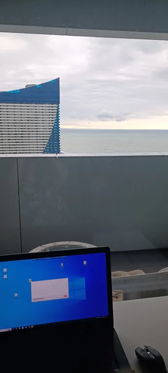 Alliance Palace, вид на закат, море и поющие фонтаны