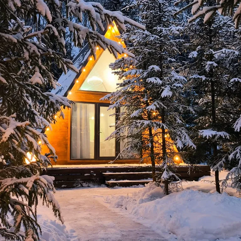 Коттедж A-frame Лес — аренда посуточно в Иваново