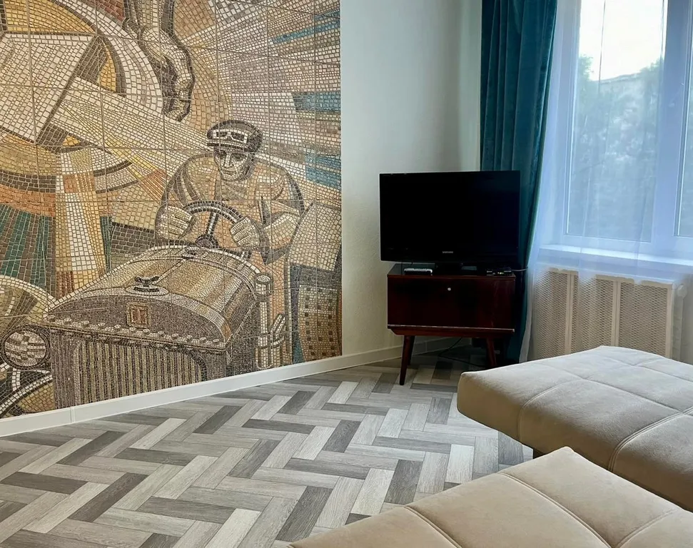 Уютная двухкомнатная в стиле СССР