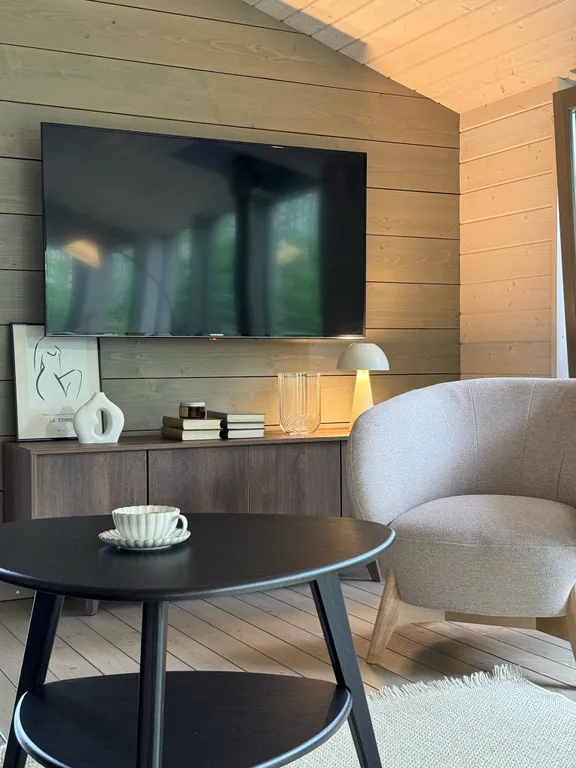 Коттедж Панорамный дом с сауной у заповедника — Семеновское