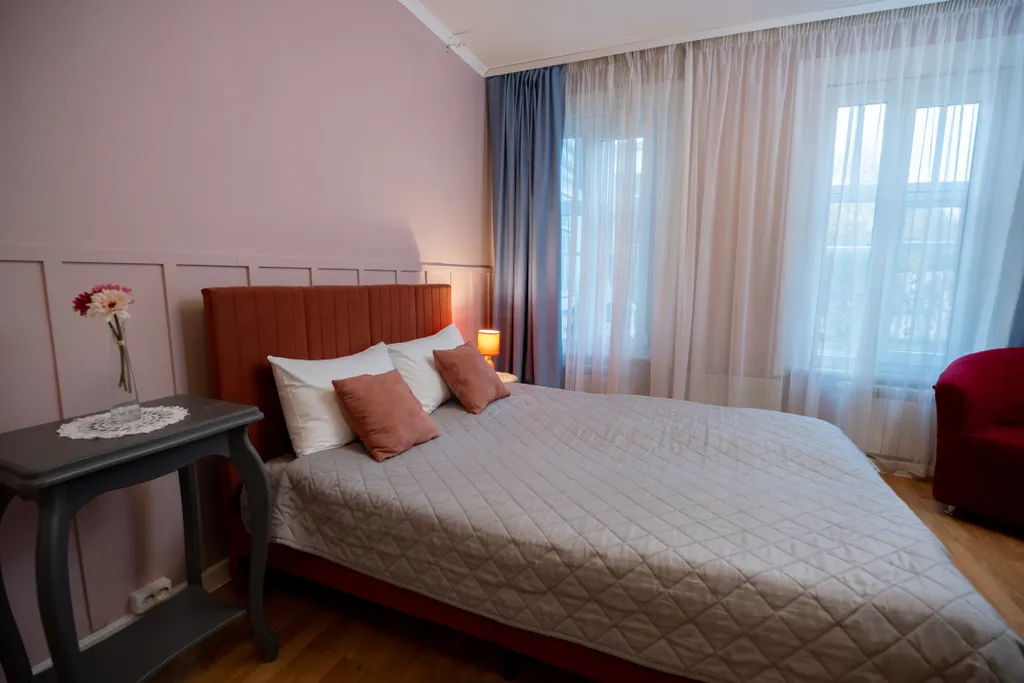 Квартира Квартира 3-местный "Семейный" с двуспальной кроватью и диваном — Ярославль