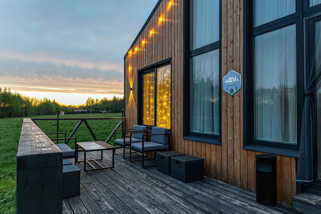 Новый загородный дом Lень на юге Ленинградской области