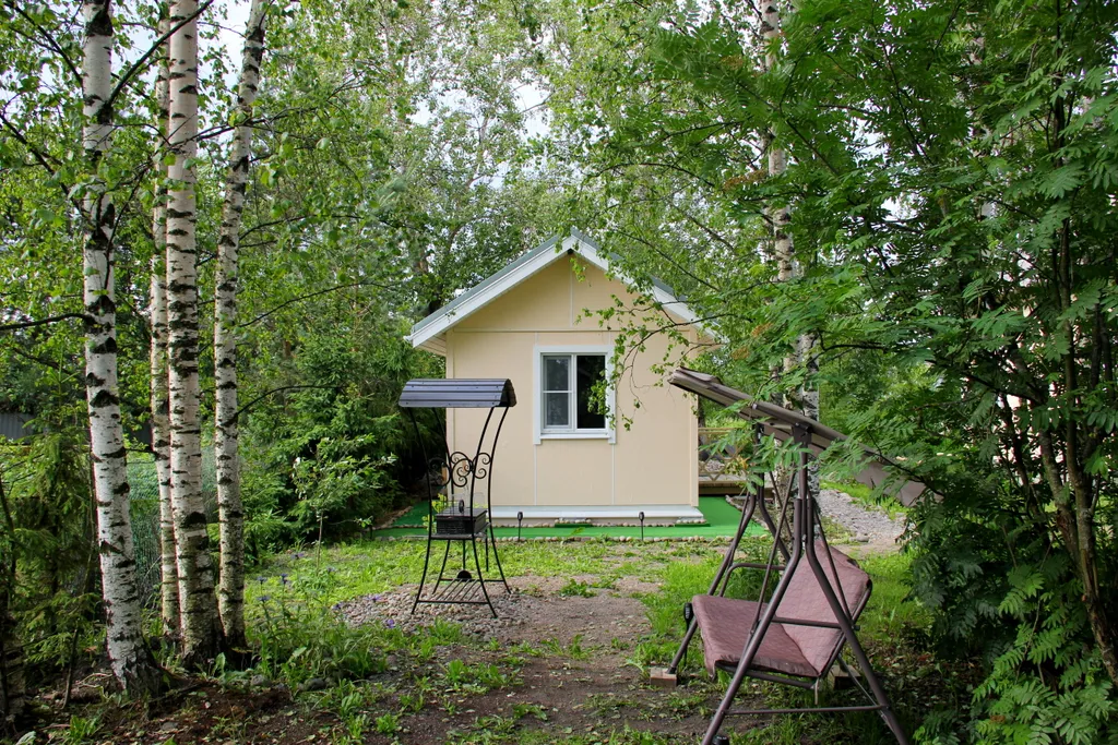 Дом "Карельская береза" недалеко от центра города.