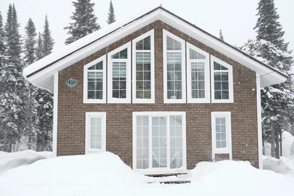 Большой уютный дом с видом на лес