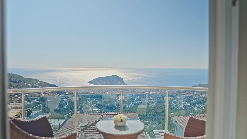 Вилла Tepe с Infinity с бассейном и панорамным видом