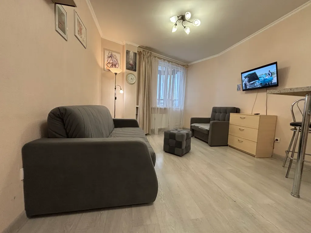 Квартира Квартира Уютная студия с видом на лес — Ломоносов