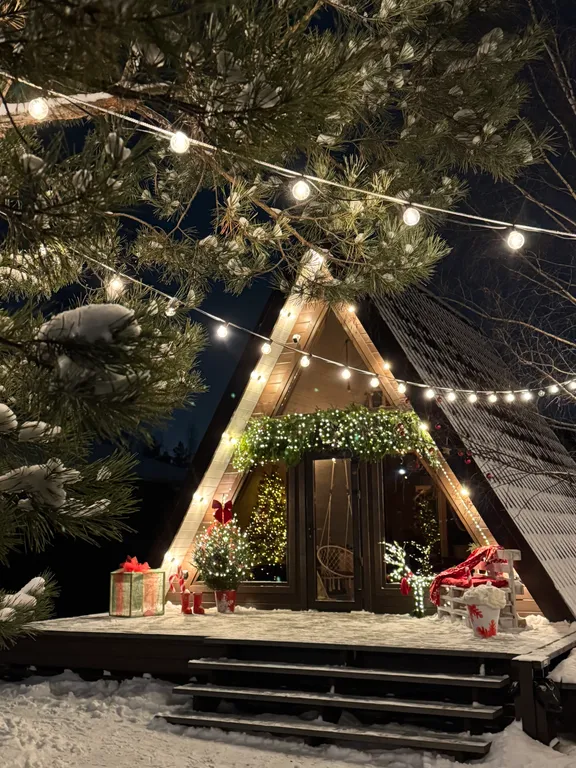 Коттедж Дом под сдачу А-фрейм в Ульяновске — аренда посуточно в Ульяновск