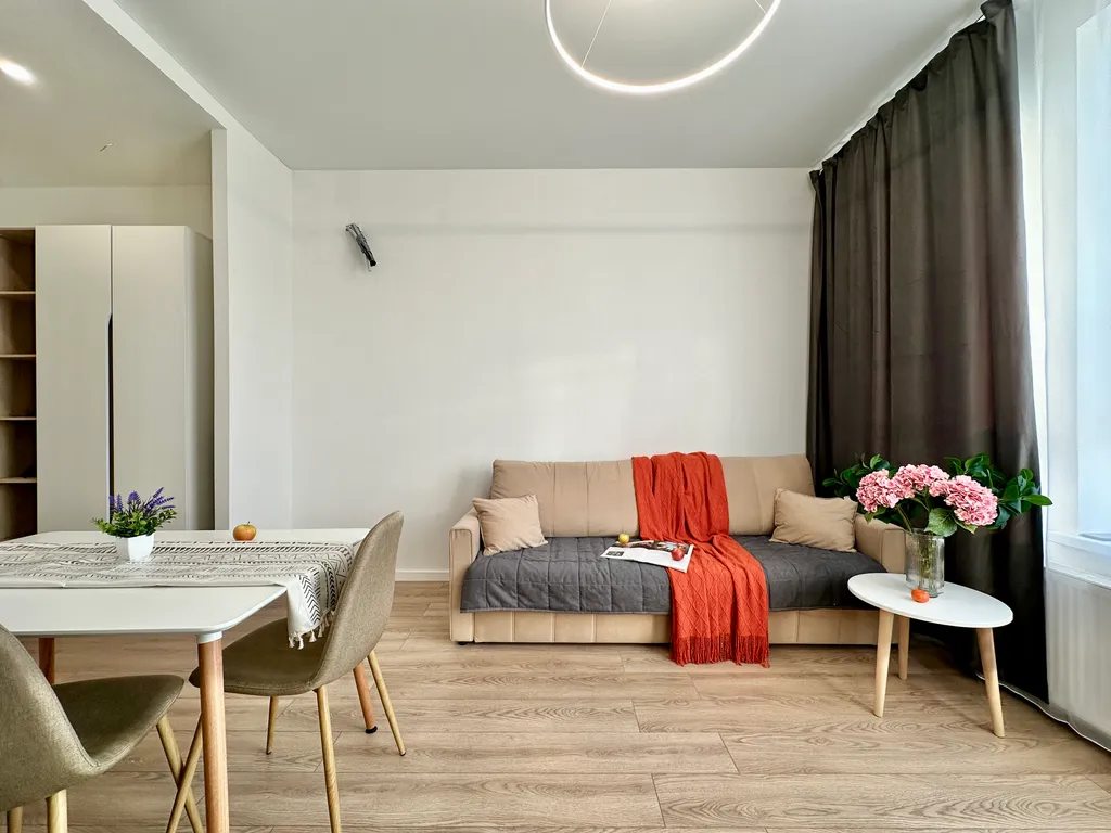 Студия с ремонтом