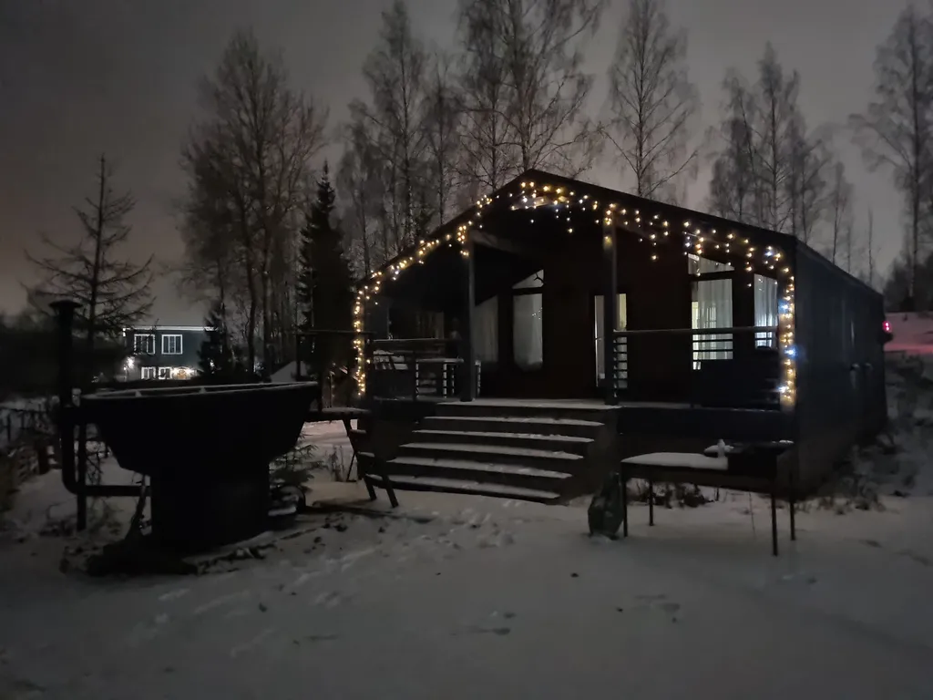 Новый гостевой дом на озере, Загорье дача