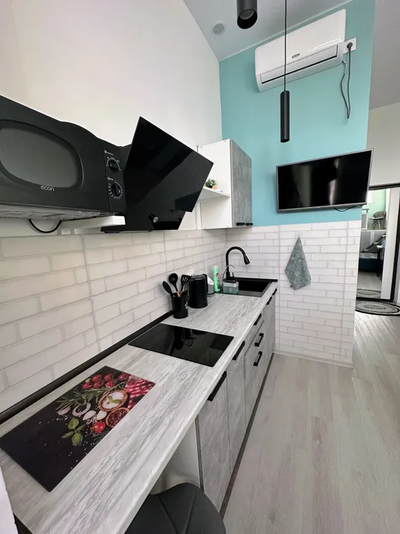 Прекрасная квартира в дуплексе с видом на крепость и море