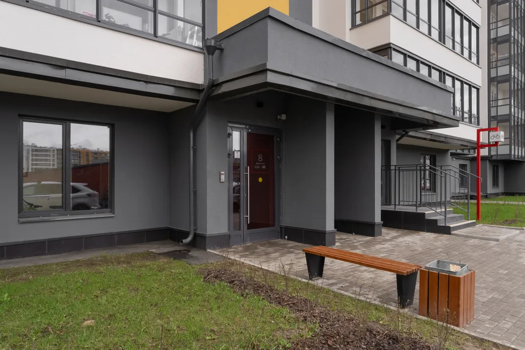 Квартира Евродвухкомнатная квартира на проспекте Будённого — Санкт-Петербург