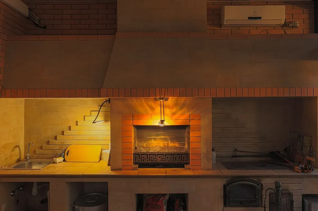 Бассейн с подогревом и лаундж зоной