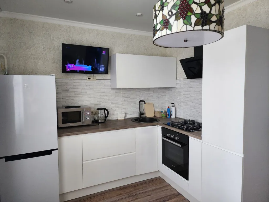 Уютная двухкомнатная квартира с видом на город