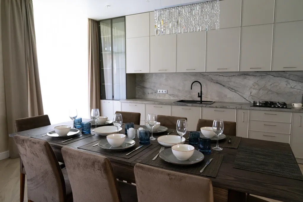 Таунхаус с дизайнерским ремонтом на участке